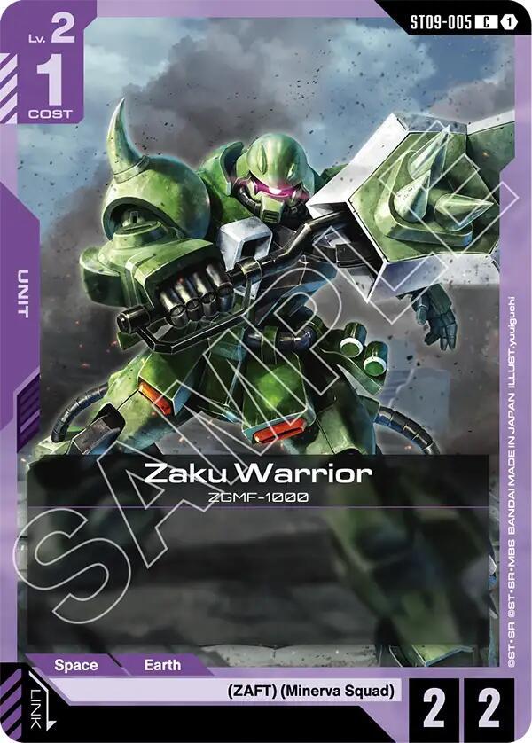 Zaku Warrior (ST09-005) [Starter Deck 09: Destiny Ignition]