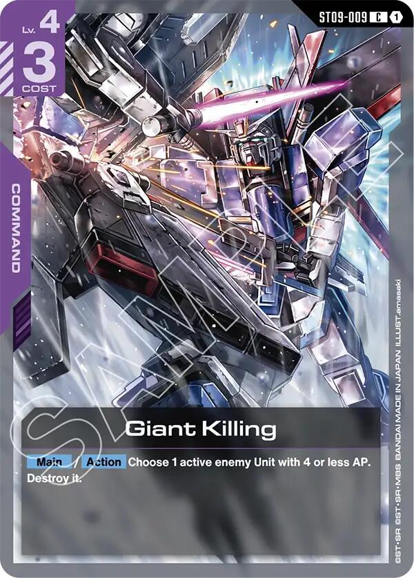 Giant Killing (ST09-009) [Starter Deck 09: Destiny Ignition]