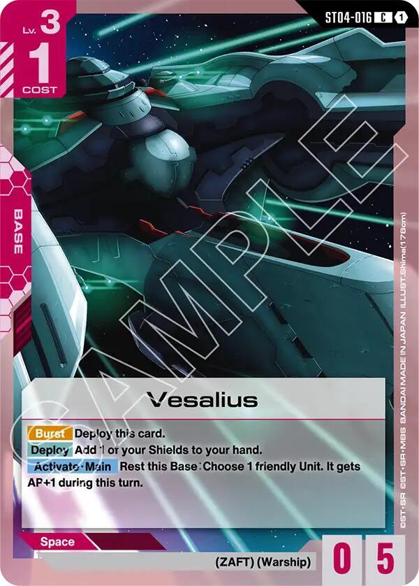 Vesalius (ST04-016) [Starter Deck 09: Destiny Ignition]