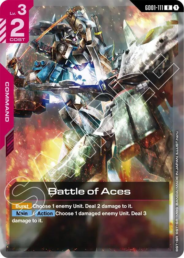 Battle of Aces (GD01-111) [Starter Deck 09: Destiny Ignition]