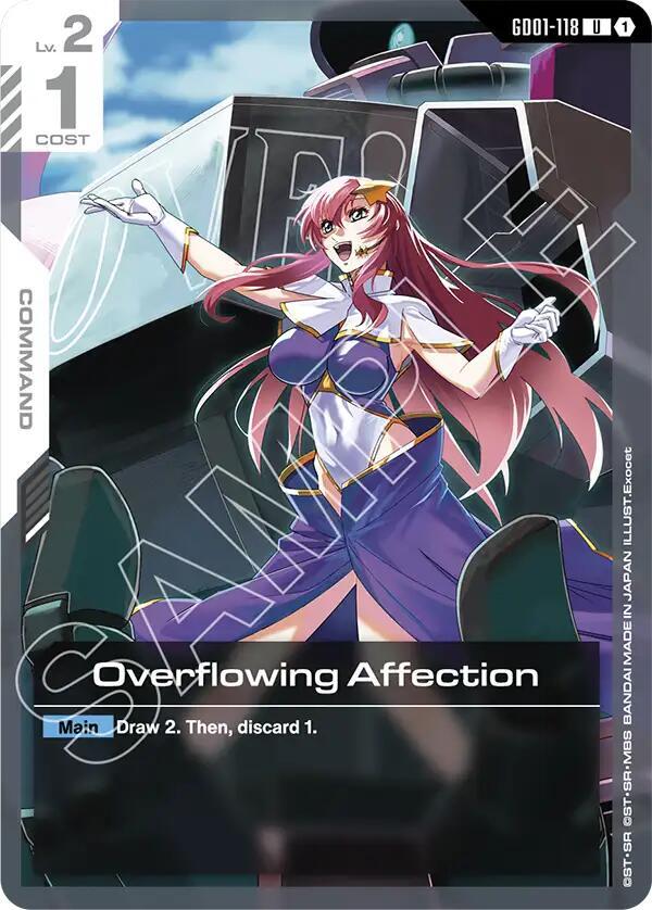 Overflowing Affection (GD01-118) [Starter Deck 09: Destiny Ignition]
