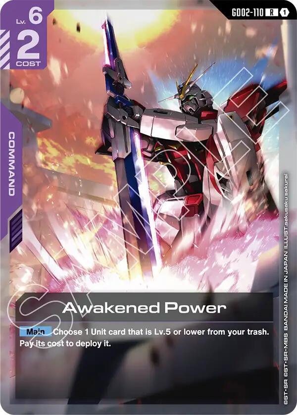 Awakened Power (GD02-110) [Starter Deck 09: Destiny Ignition]