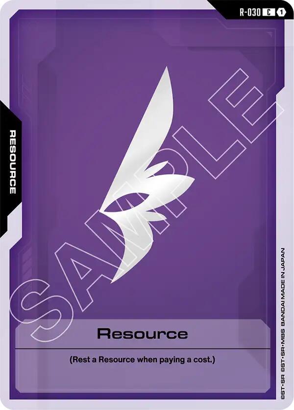 Resource (R-030) (R-030) [Starter Deck 09: Destiny Ignition]