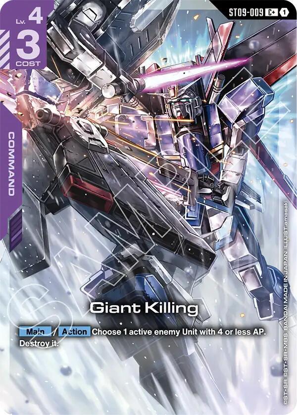 Giant Killing (C+) (ST09-009) [Starter Deck 09: Destiny Ignition]