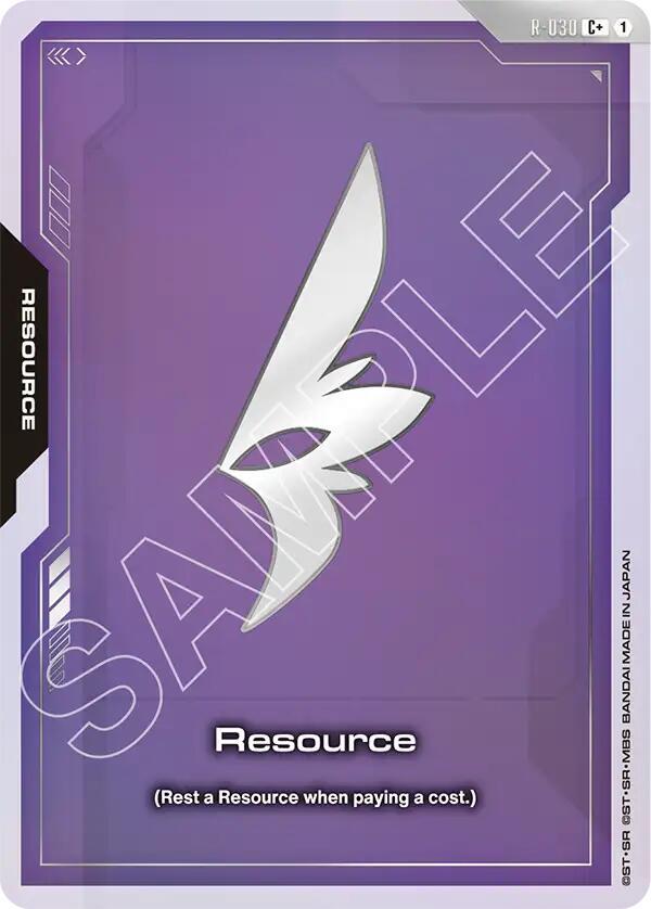 Resource (R-030) (C+) (R-030) [Starter Deck 09: Destiny Ignition]