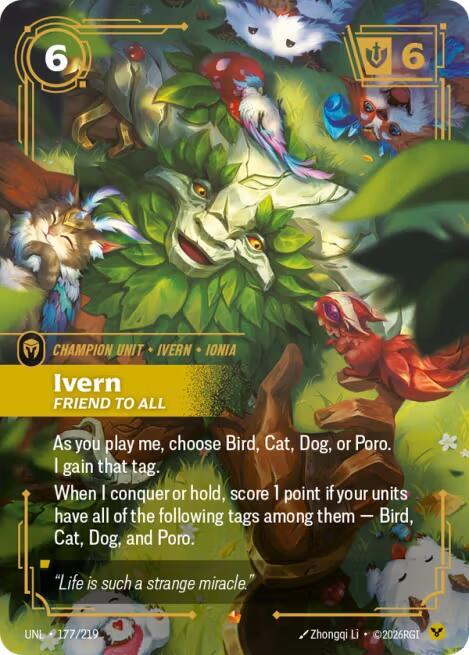 Ivern, Friend to All (177/219) [Unleashed]