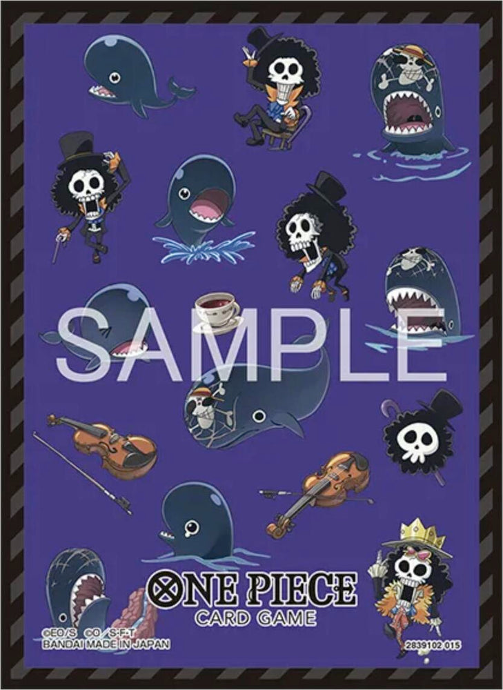 Bandai: 70ct Card Sleeves - Brook & Laboon