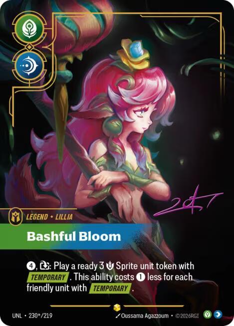 Lillia - Bashful Bloom (Signature) (230*/219) [Unleashed]