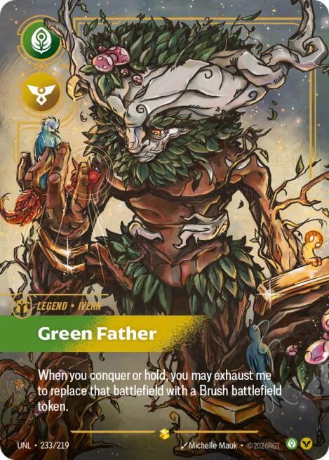 Ivern - Green Father (Overnumbered) (233/219) [Unleashed]