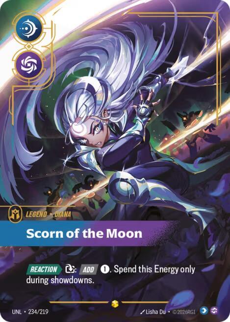 Diana - Scorn of the Moon (Overnumbered) (234/219) [Unleashed]