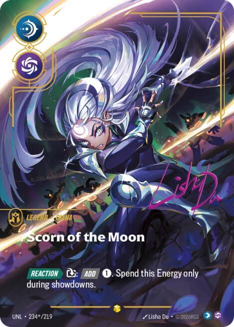 Diana, Scorn of the Moon (Signature) (234*/219) [Unleashed]