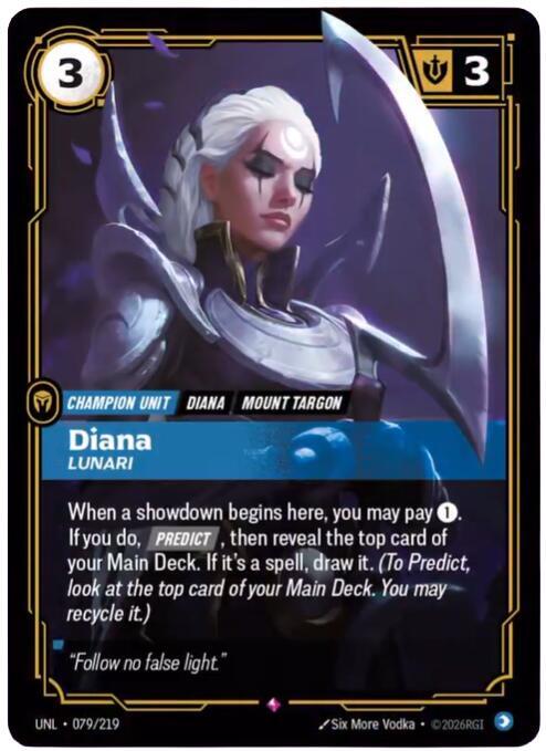 Diana - Lunari (079/219) [Unleashed]