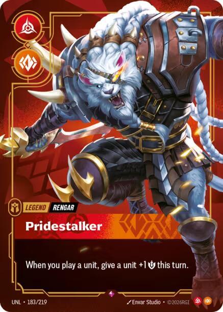 Rengar, Pridestalker (183/219) [Unleashed]
