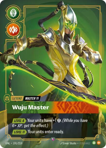 Master Yi, Wuju Master (191/219) [Unleashed]