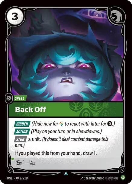 Back Off (042/219) [Unleashed]