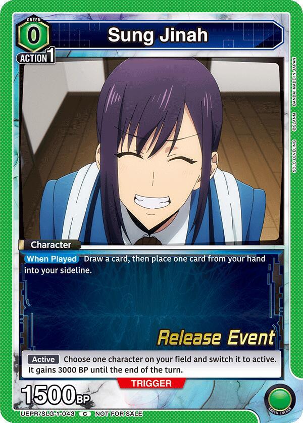 Sung Jinah (043) (UE17BT/SLG-1-043) [UE17BT: SOLO LEVELING Release Event Cards]