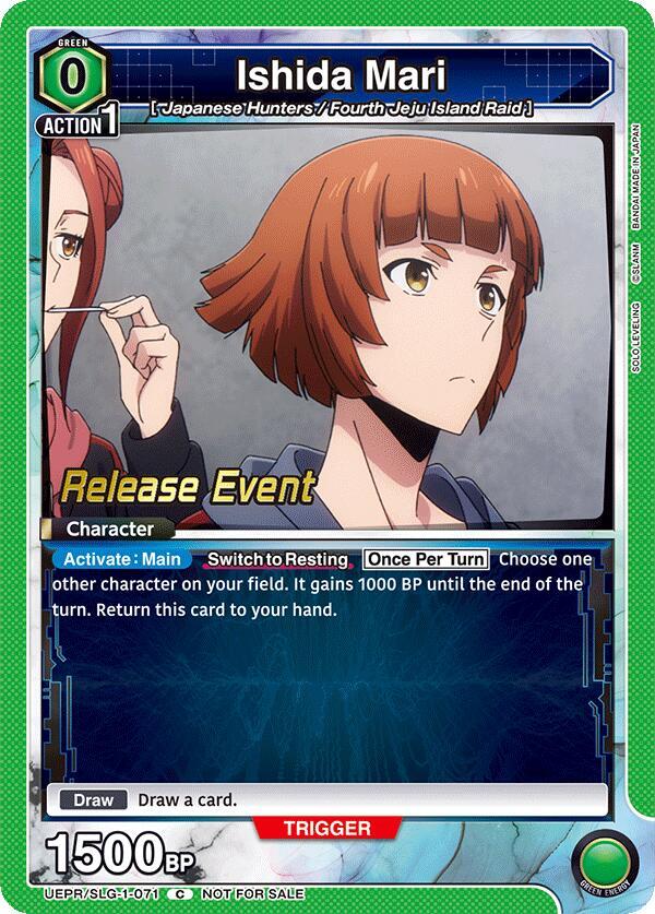 Ishida Mari (UE17BT/SLG-1-071) [UE17BT: SOLO LEVELING Release Event Cards]