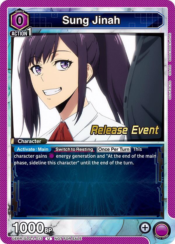 Sung Jinah (013) (UE17BT/SLG-1-013) [UE17BT: SOLO LEVELING Release Event Cards]
