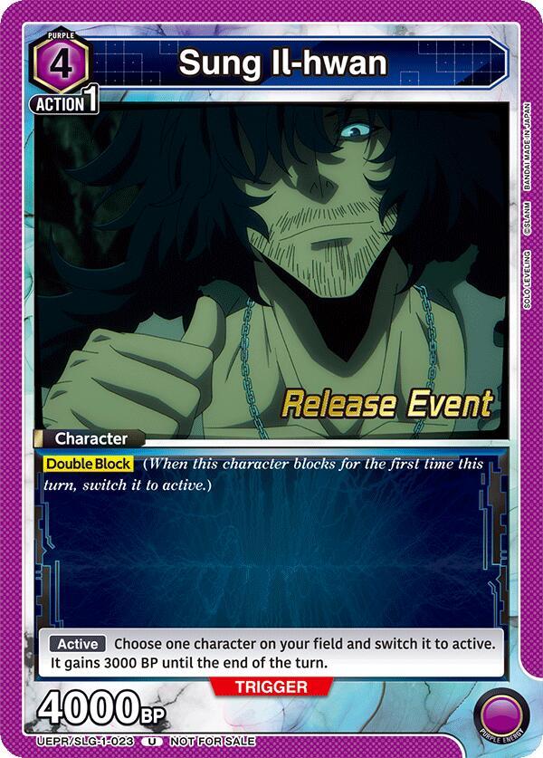 Sung Il-hwan (UE17BT/SLG-1-023) [UE17BT: SOLO LEVELING Release Event Cards]