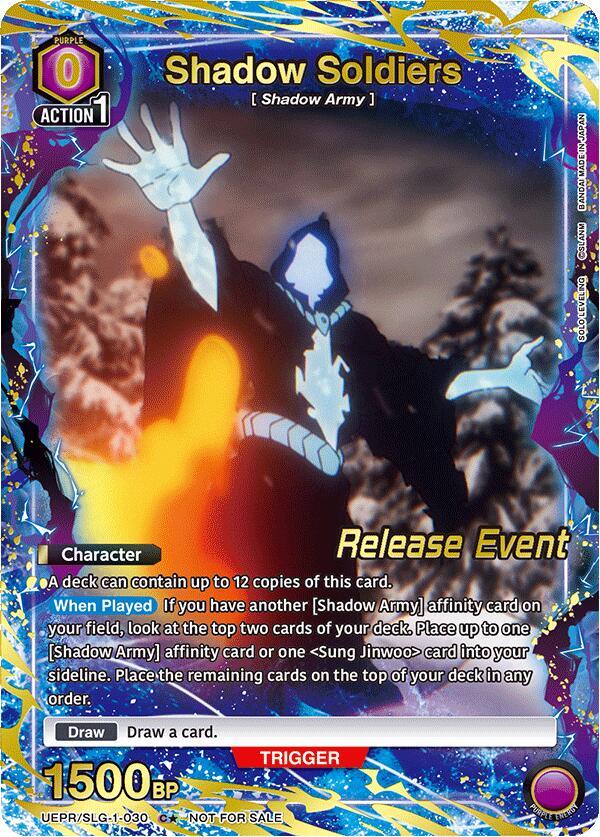 Shadow Soldiers (C*) (UE17BT/SLG-1-030) [UE17BT: SOLO LEVELING Release Event Cards]
