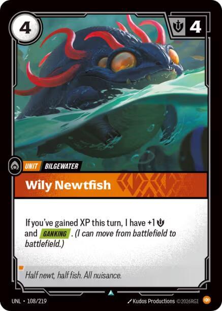 Wily Newtfish (108/219) [Unleashed]