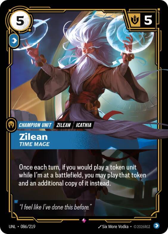 Zilean - Time Mage (086/219) [Unleashed]