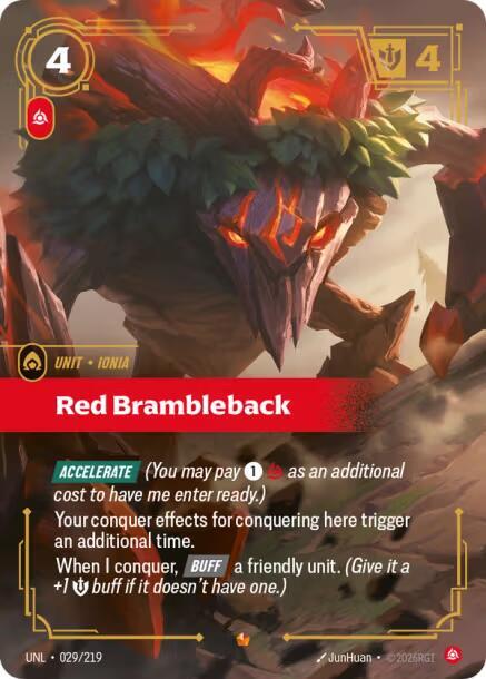 Red Brambleback (029/219) [Unleashed]