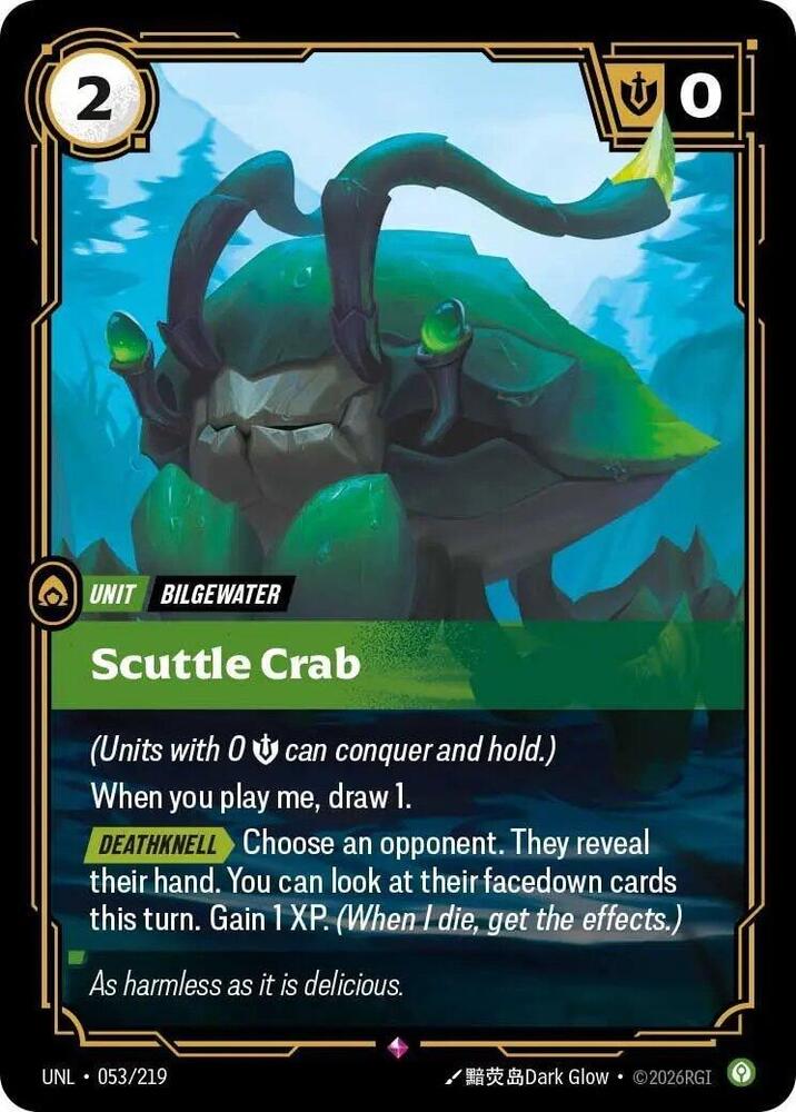 Scuttle Crab (053/219) [Unleashed]