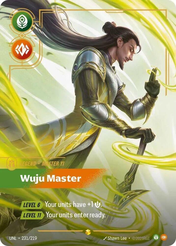 Master Yi - Wuju Master (Overnumbered) (231/219) [Unleashed]