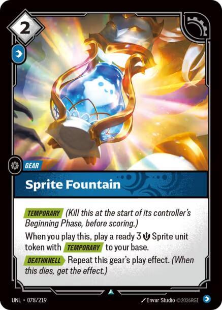 Sprite Fountain (078/219) [Unleashed]