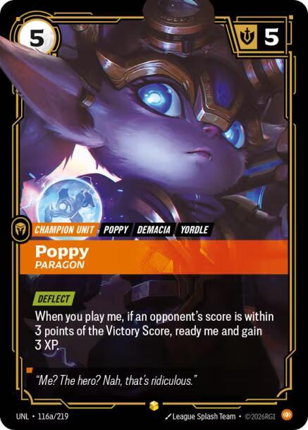 Poppy - Paragon (Alternate Art) (116a/219) [Unleashed]