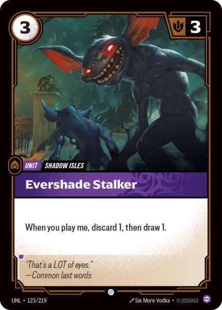 Evershade Stalker (123/219) [Unleashed]