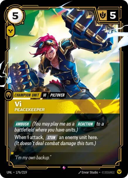 Vi - Peacekeeper (176/219) [Unleashed]