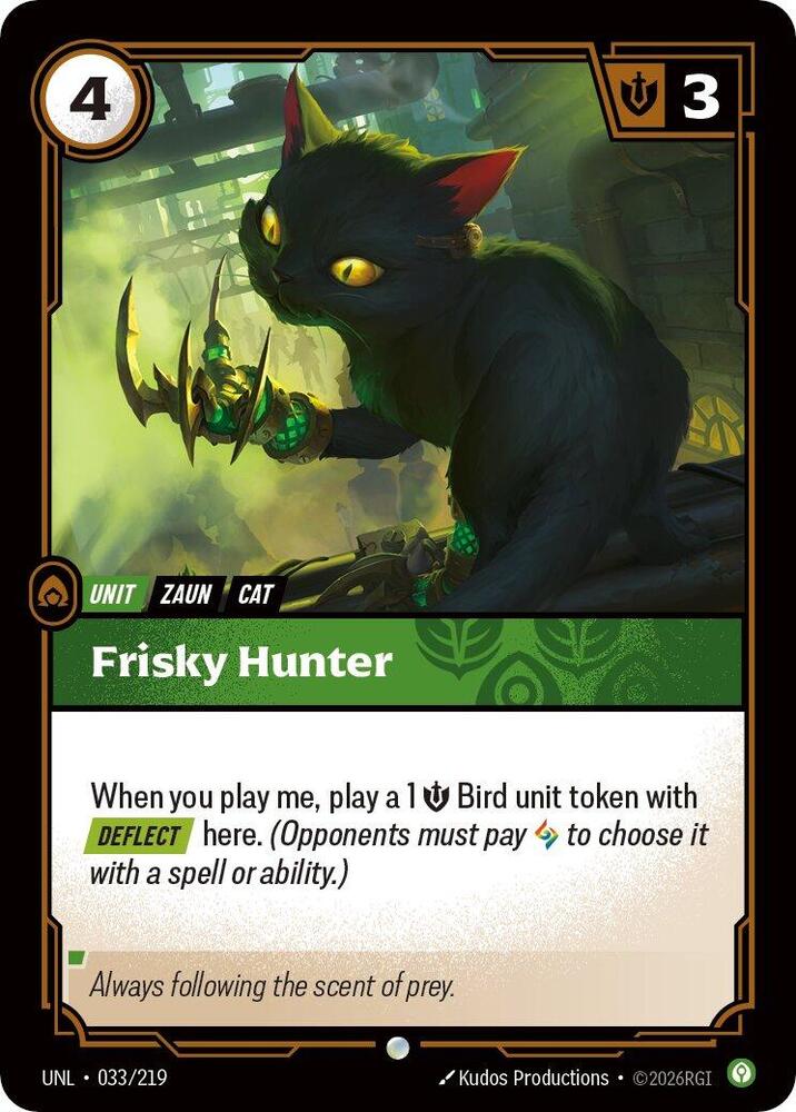 Frisky Hunter (033/219) [Unleashed]