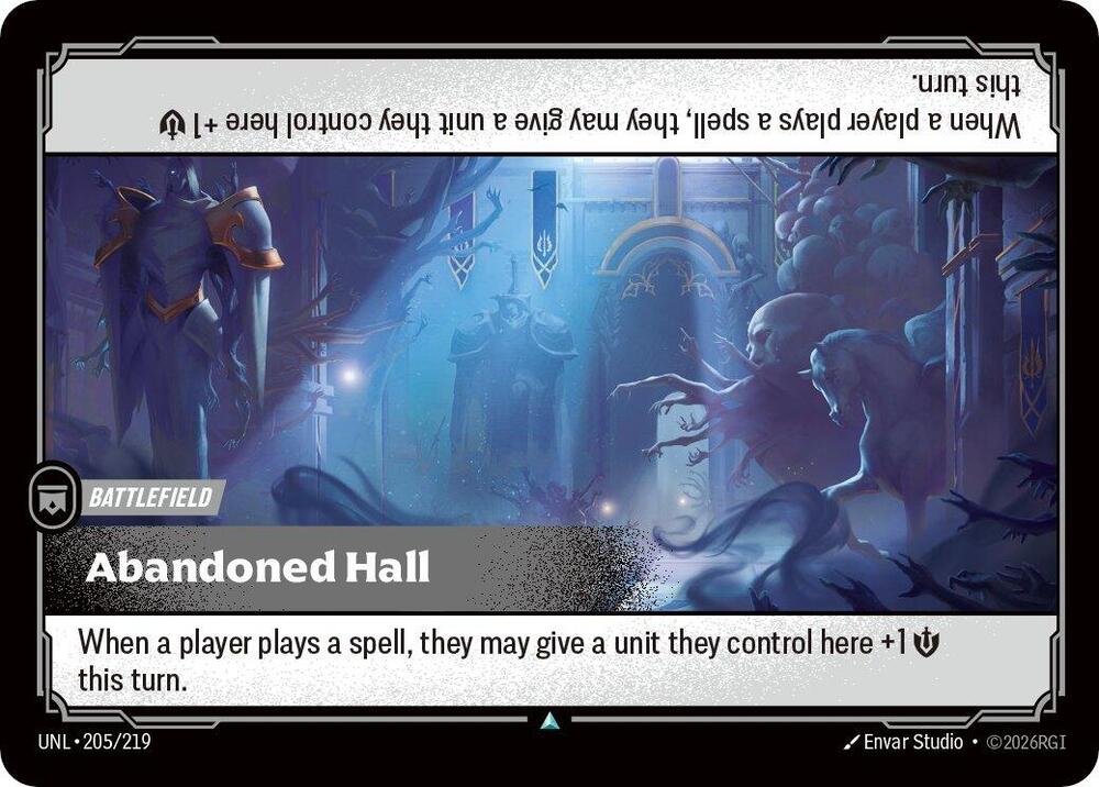 Abandoned Hall (205/219) [Unleashed]