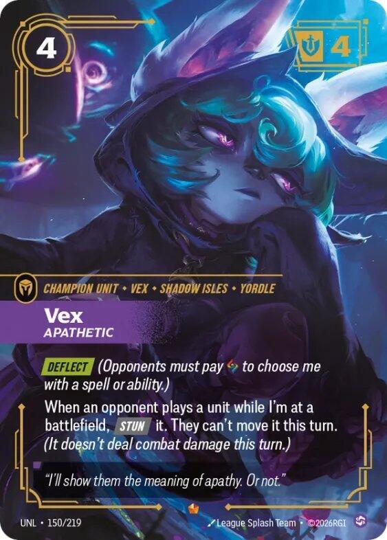 Vex - Apathetic (150/219) [Unleashed]