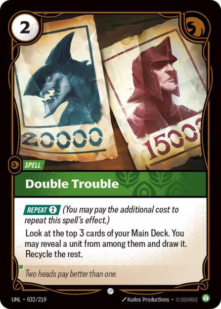 Double Trouble (032/219) [Unleashed]