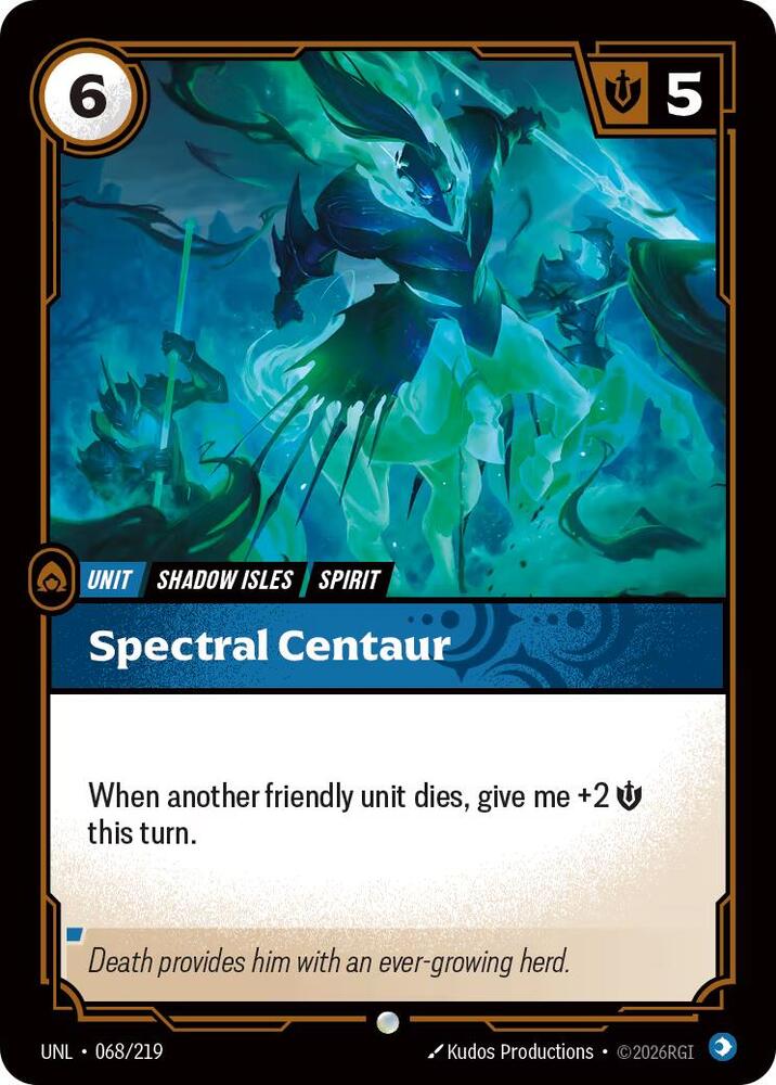 Spectral Centaur (068/219) [Unleashed]
