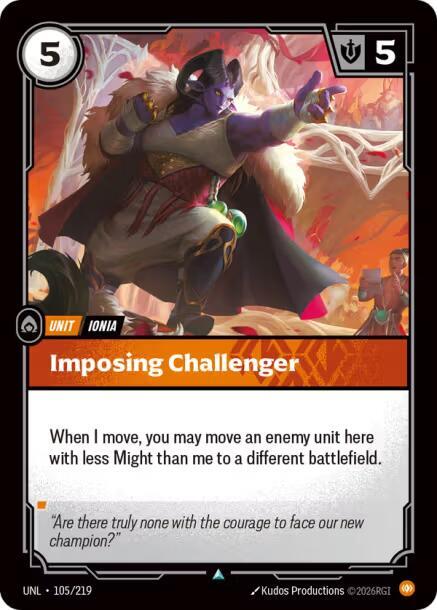 Imposing Challenger (105/219) [Unleashed]