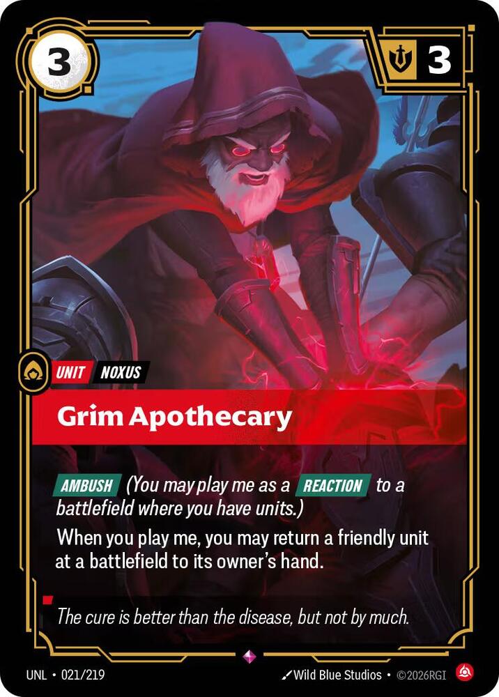 Grim Apothecary (021/219) [Unleashed]