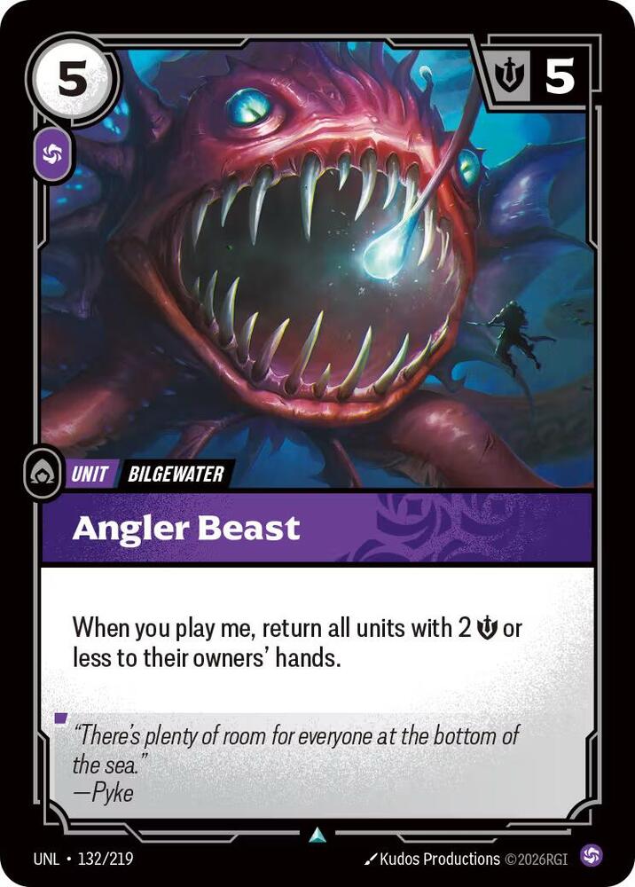 Angler Beast (132/219) [Unleashed]