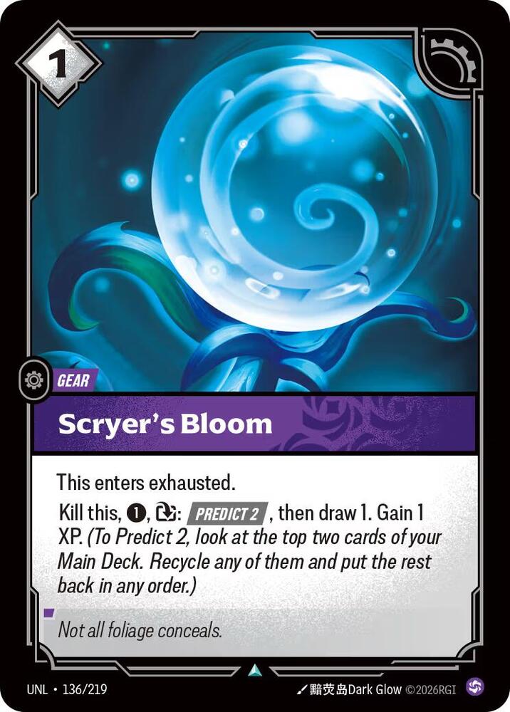 Scryer's Bloom (136/219) [Unleashed]