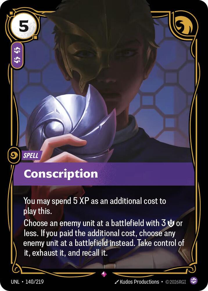 Conscription (140/219) [Unleashed]