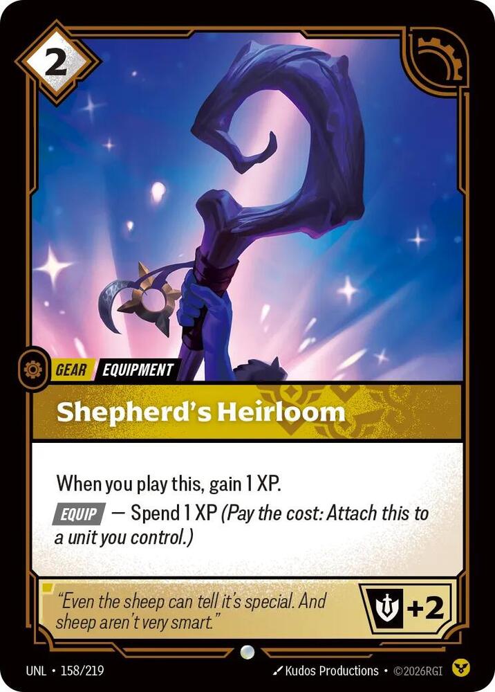 Shepherd's Heirloom (158/219) [Unleashed]