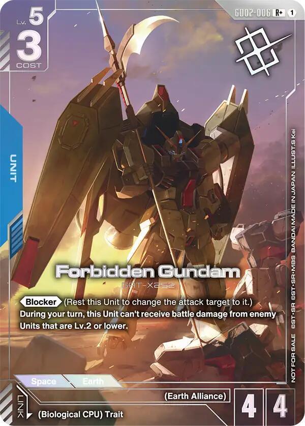 Forbidden Gundam (Store Tournament Winner Pack 04) (GD02-006) [Gundam Promotional Cards]