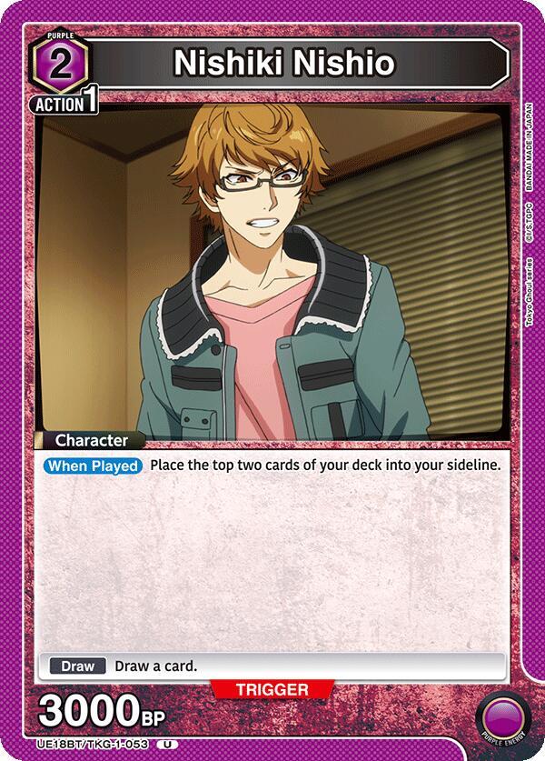 Nishiki Nishio (UE18BT/TKG-1-053) [UE18BT: Tokyo Ghoul]