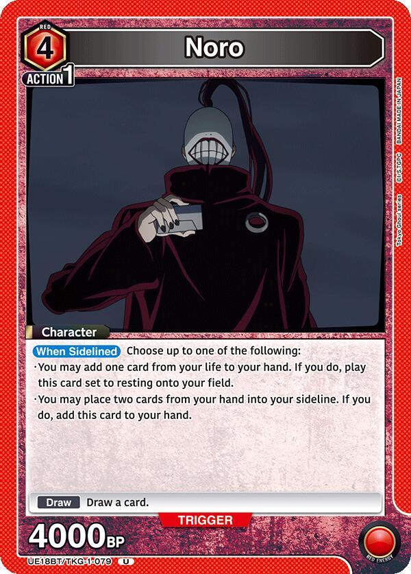 Noro (UE18BT/TKG-1-079) [UE18BT: Tokyo Ghoul]