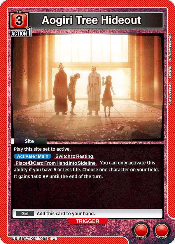 Aogiri Tree Hideout (UE18BT/TKG-1-095) [UE18BT: Tokyo Ghoul]