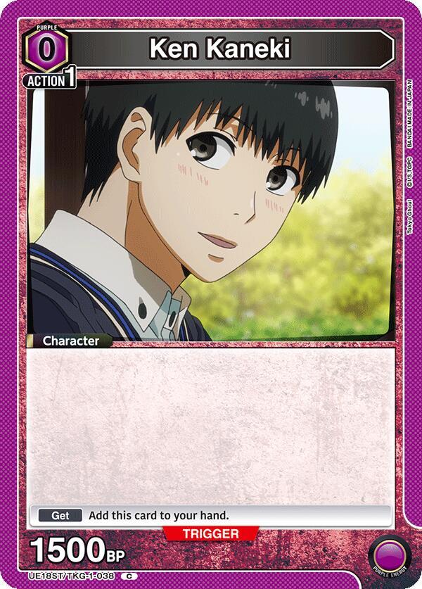 Ken Kaneki (038) (UE18ST/TKG-1-038) [UE18ST: Tokyo Ghoul Starter Deck]