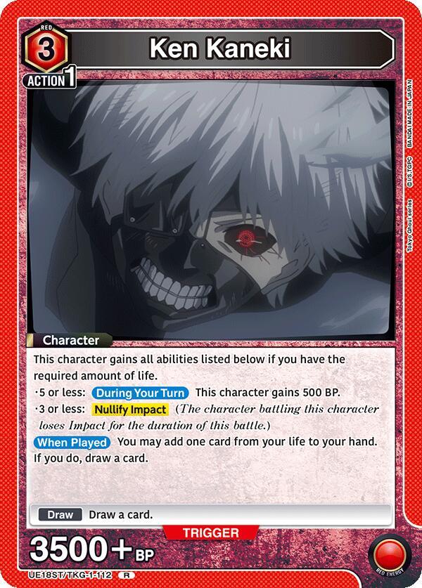Ken Kaneki (112) (UE18ST/TKG-1-112) [UE18ST: Tokyo Ghoul Starter Deck]